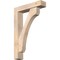 Ekena Millwork Legacy Block Smooth Bracket w/ Offset Brace, Douglas Fir, 5 1/2"W x 24"D x 36"H BKT0604X24X36LEC05SDF - alternate 1